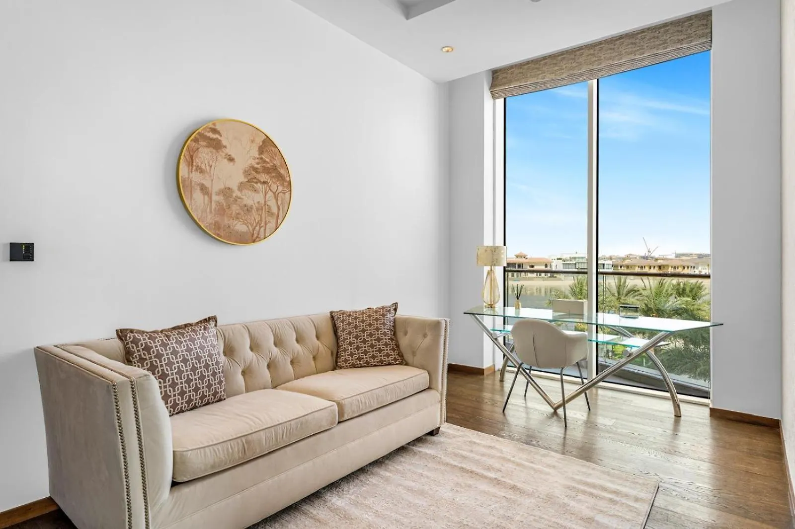 Tiara Residence Deluxe 3 Bedroom Apartment With Private Beach, Burj & Atlantis Sea View  Dubai