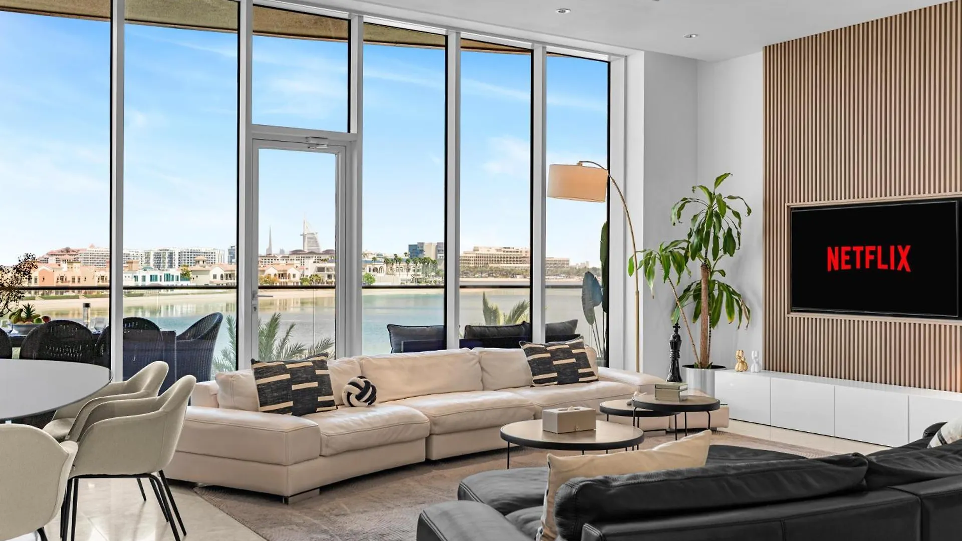 Tiara Residence Deluxe 3 Bedroom Apartment With Private Beach, Burj & Atlantis Sea View 0*, Dubaï Émirats arabes unis